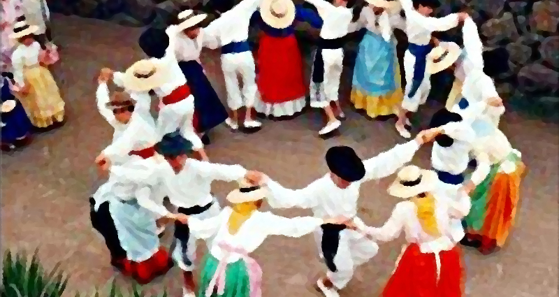 Bailes tradicionales en la escuela