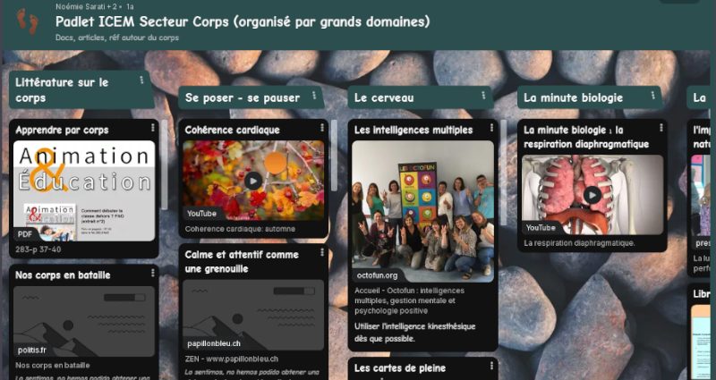 Padlet Taller del Cuerpo del ICEM