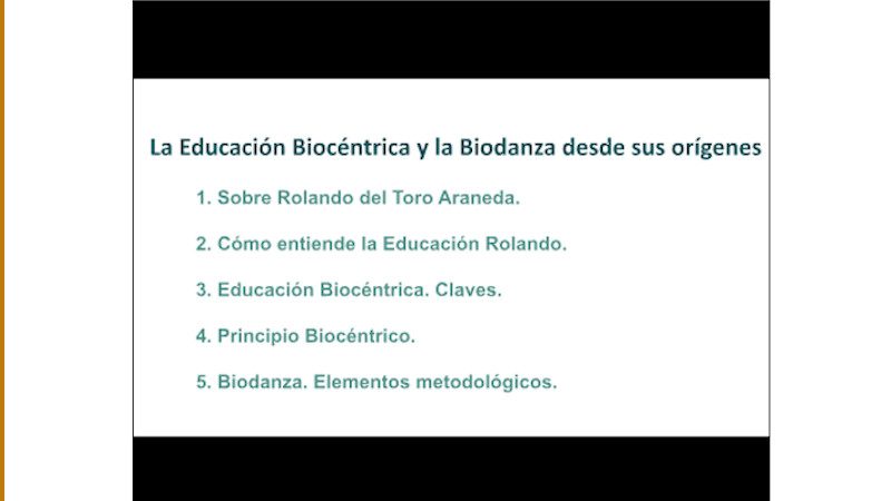 texto sobre Biodanza