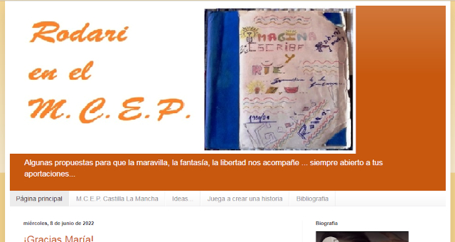 Blog Rodari en el MCEP