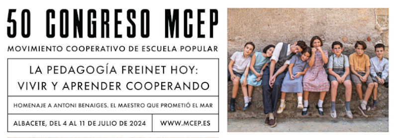 Cabecera de la Inscripción al 50 Congreso del MCEP